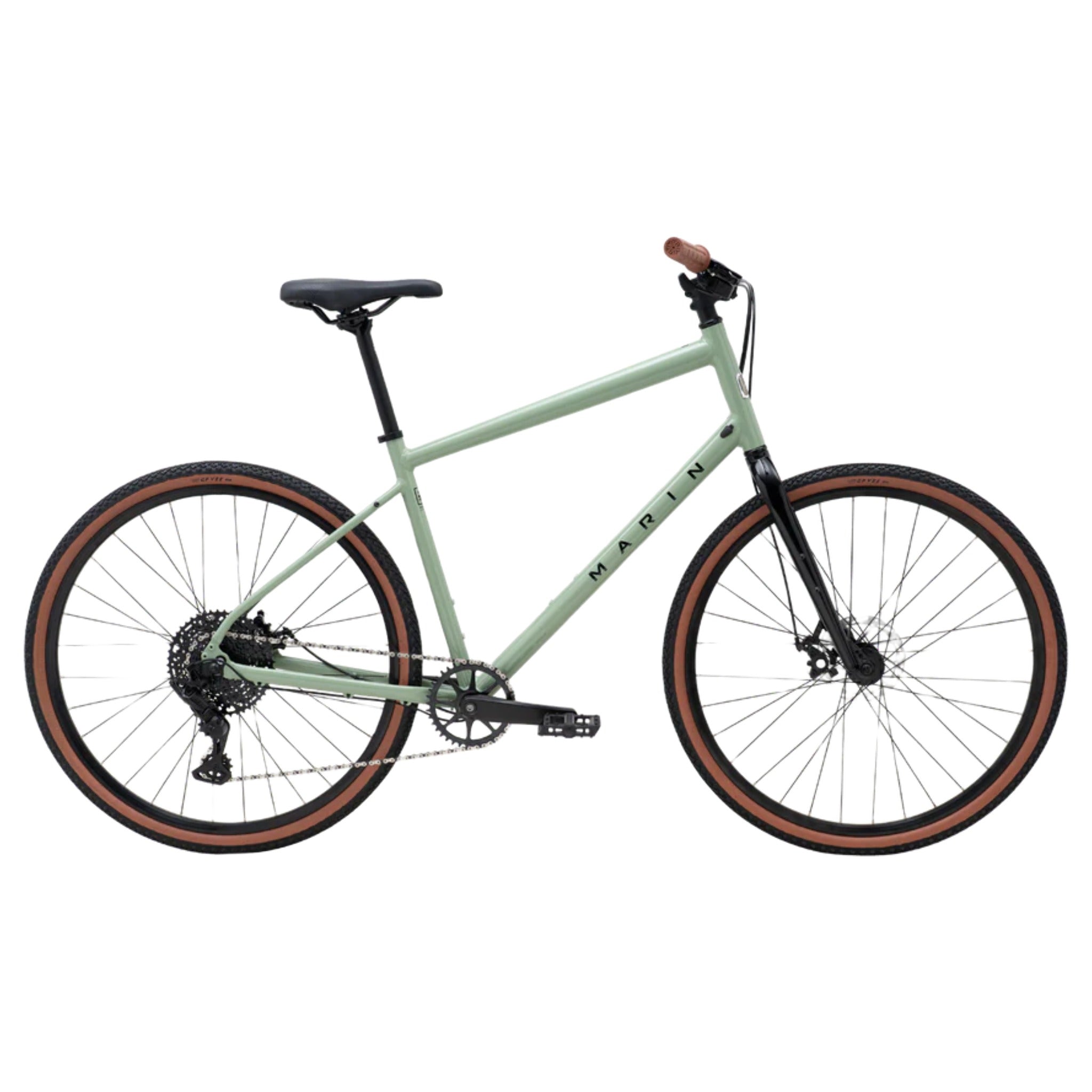 XL Marin Kentfield 2 700C Sage Green – High Peaks Cyclery Mountain Adventure Center