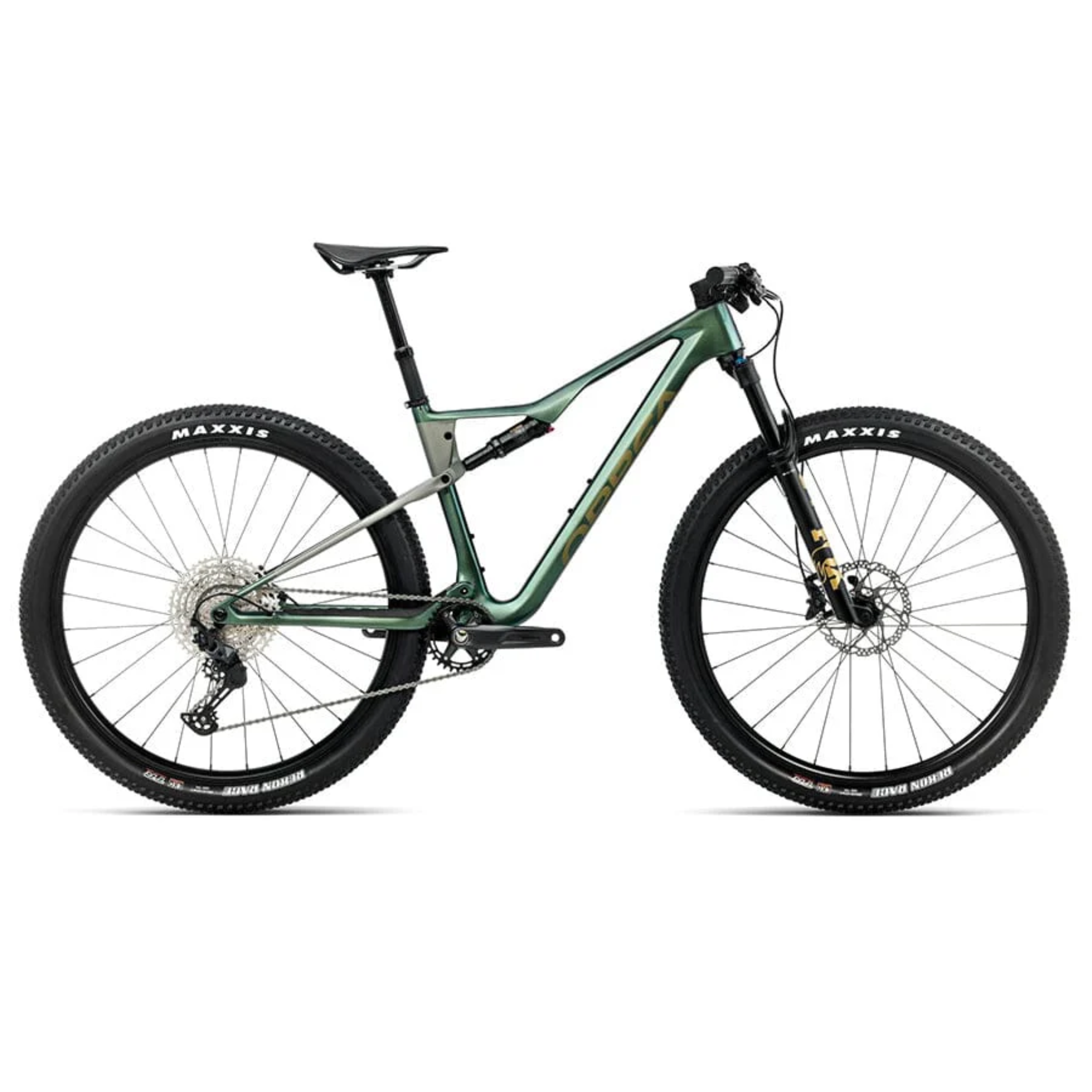 Small ORBEA OIZ M30 Seaweed Carbon View (Gloss) - Spaceship Green (Matt) 2026